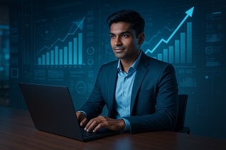 Digital entrepreneur at work